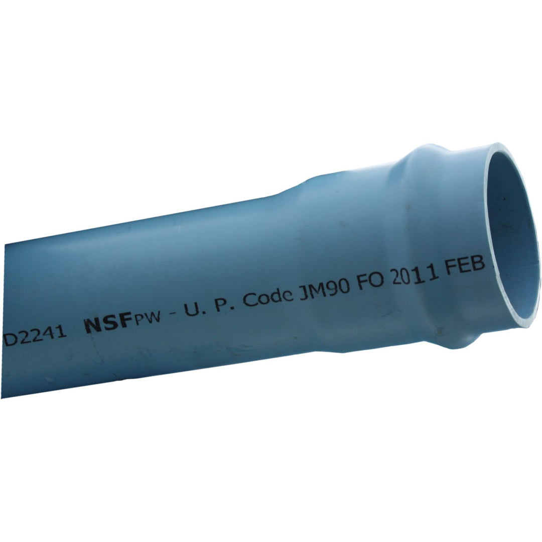 4" Class 200 (CL 200) PVC Pipe - 5' Length