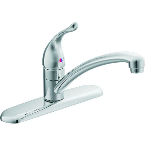 Moen Chateau Single Handle Kitchen Faucet, Chrome - 67425