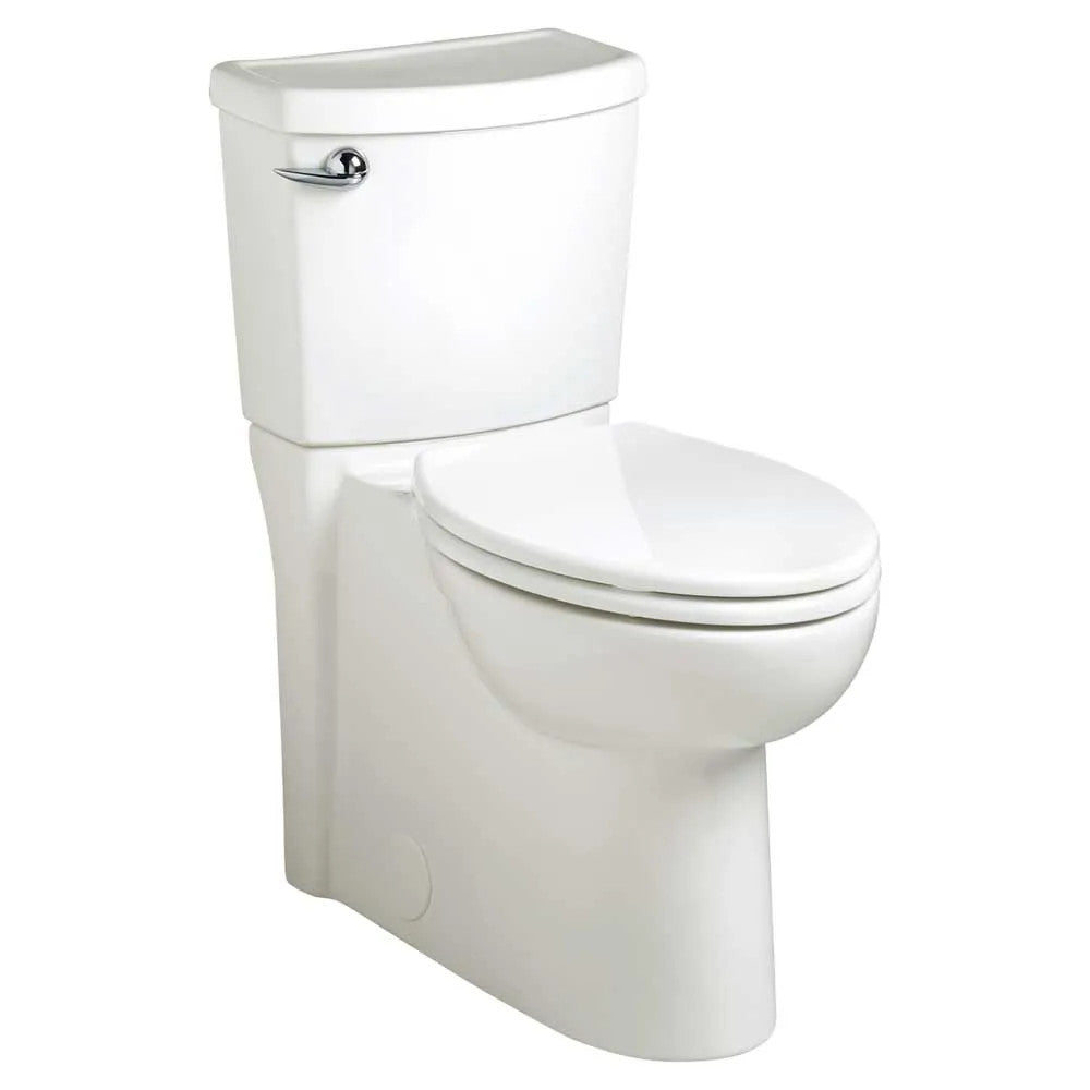 American Standard Cadet 3 Two-Piece Skirted Toilet w/ Seat, Elongated, Right Height, 1.28 GPF, White - 2989.101.020