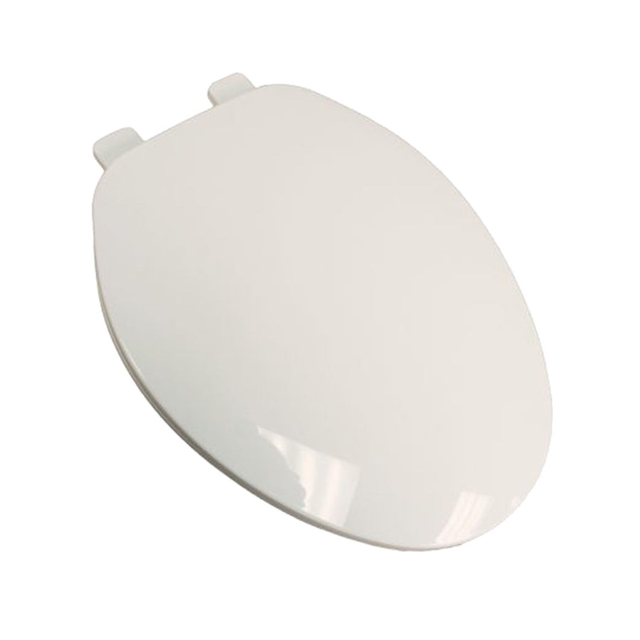 Jones Stephens C101100 White Elongated Plastic Toilet Seat