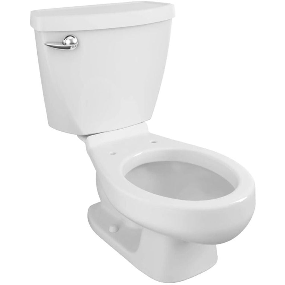 American Standard Baby Devoro FloWise Two-Piece Toilet, Less Seat, Round, Low Height, 1.28 GPF, White - 2315.228.020