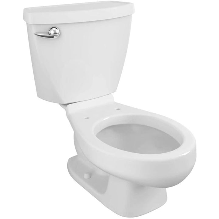 American Standard Baby Devoro FloWise Two-Piece Toilet, Less Seat, Round, Low Height, 1.28 GPF, White - 2315.228.020