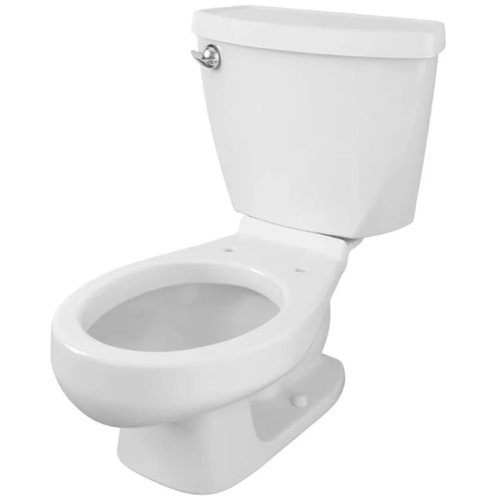 American Standard Baby Devoro FloWise Two-Piece Toilet, Less Seat, Round, Low Height, 1.28 GPF, White - 2315.228.020