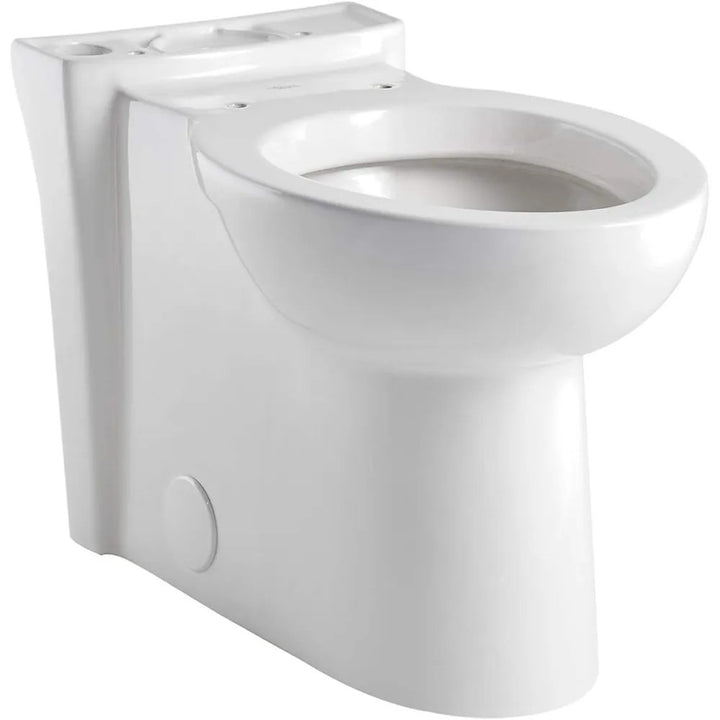 American Standard 3075.000.020 Studio Concealed Trapway Right Height Elongated Toilet Bowl w/ Seat, White
