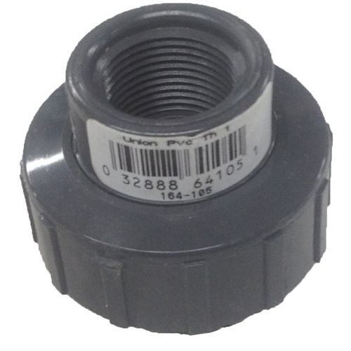 PVC80U1TT 1" SCH 80 PVC Union Threaded