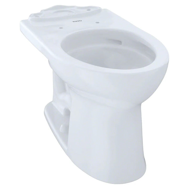 Toto Drake II Universal Height Elongated Toilet Bowl with CeFiONtect, Cotton White - C454CUFG#01