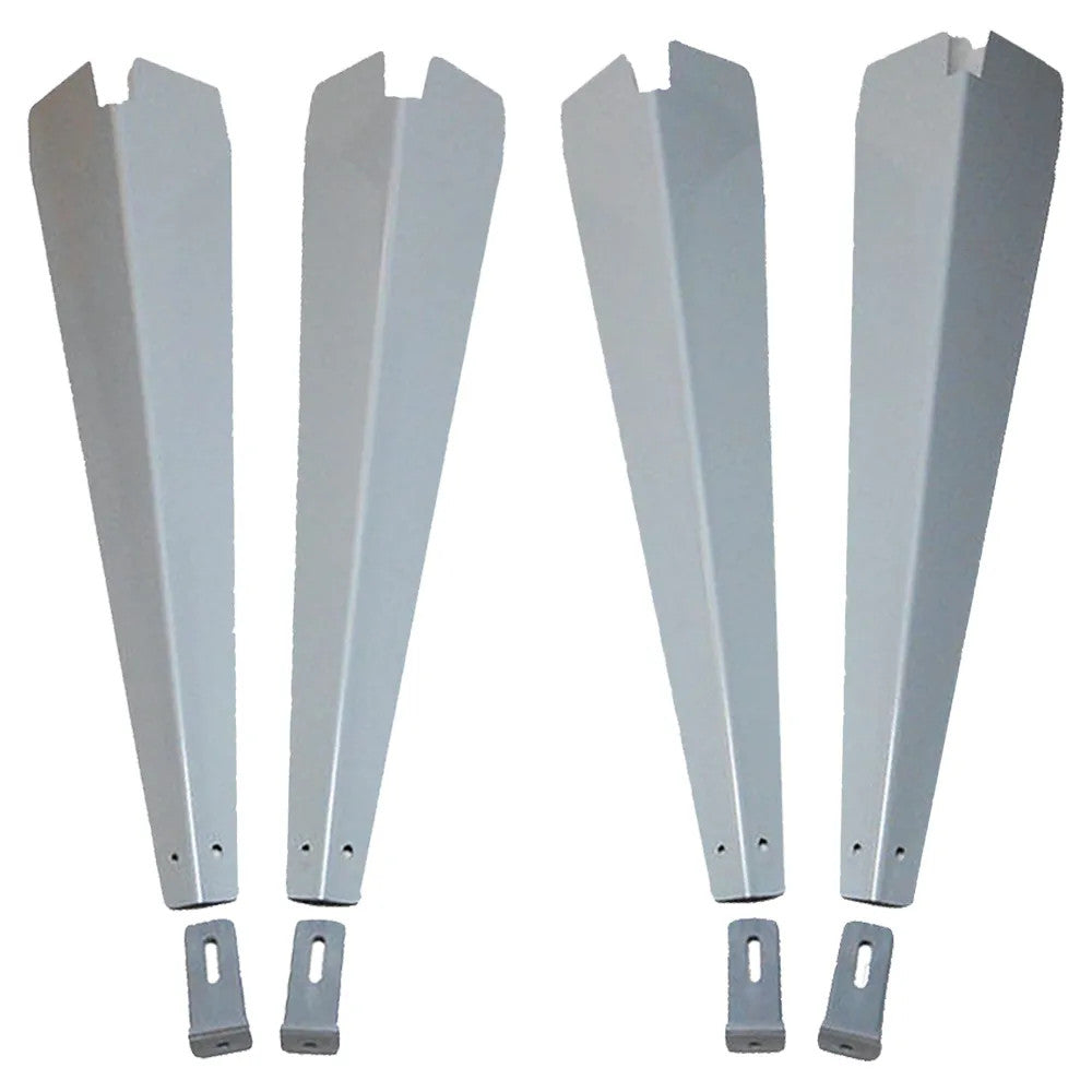 Mustee Sink Floor Mounting Kit, Legs and Hardware - 18.300F