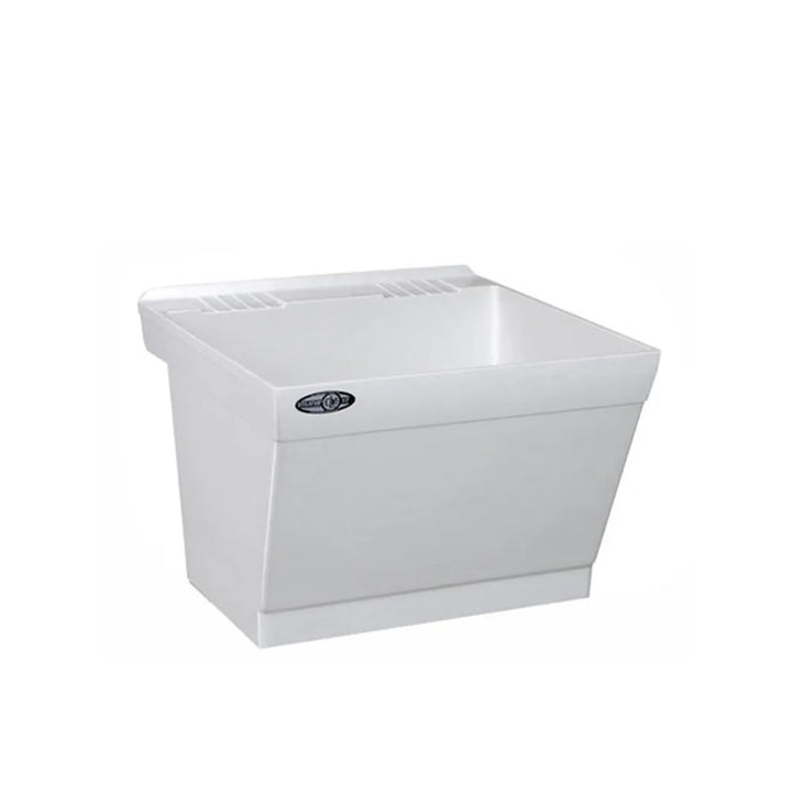 Mustee 17W 23" DURASTONE UTILATUB Laundry Tub - Wall Mount, White