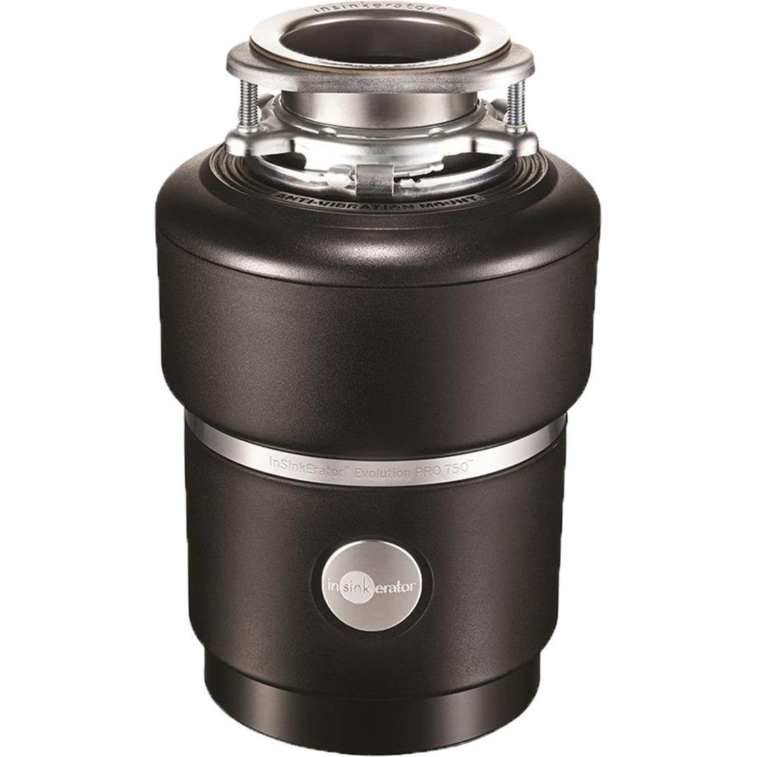 InSinkErator Advanced Series Pro 750-W/C Garbage Disposal, 3/4 HP, With Cord, Black Enamel - 79850K-ISE