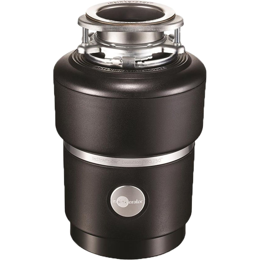 InSinkErator Advanced Series Pro 750-W/C Garbage Disposal, 3/4 HP, With Cord, Black Enamel - 79850K-ISE