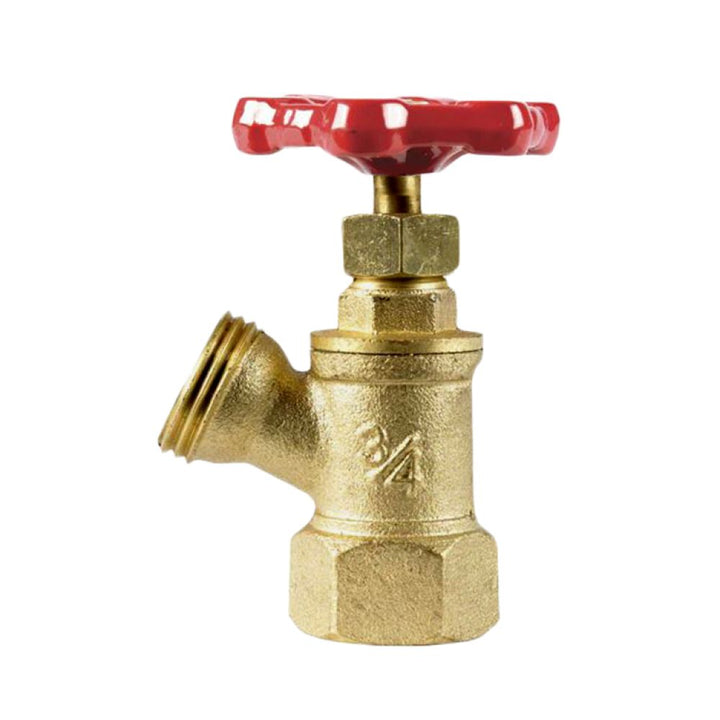 3/4" Boiler Drain Shut-Off Valve, Brass - FIP x GHT