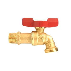 3/4" Hose Bibb, Brass - MIP x GHT