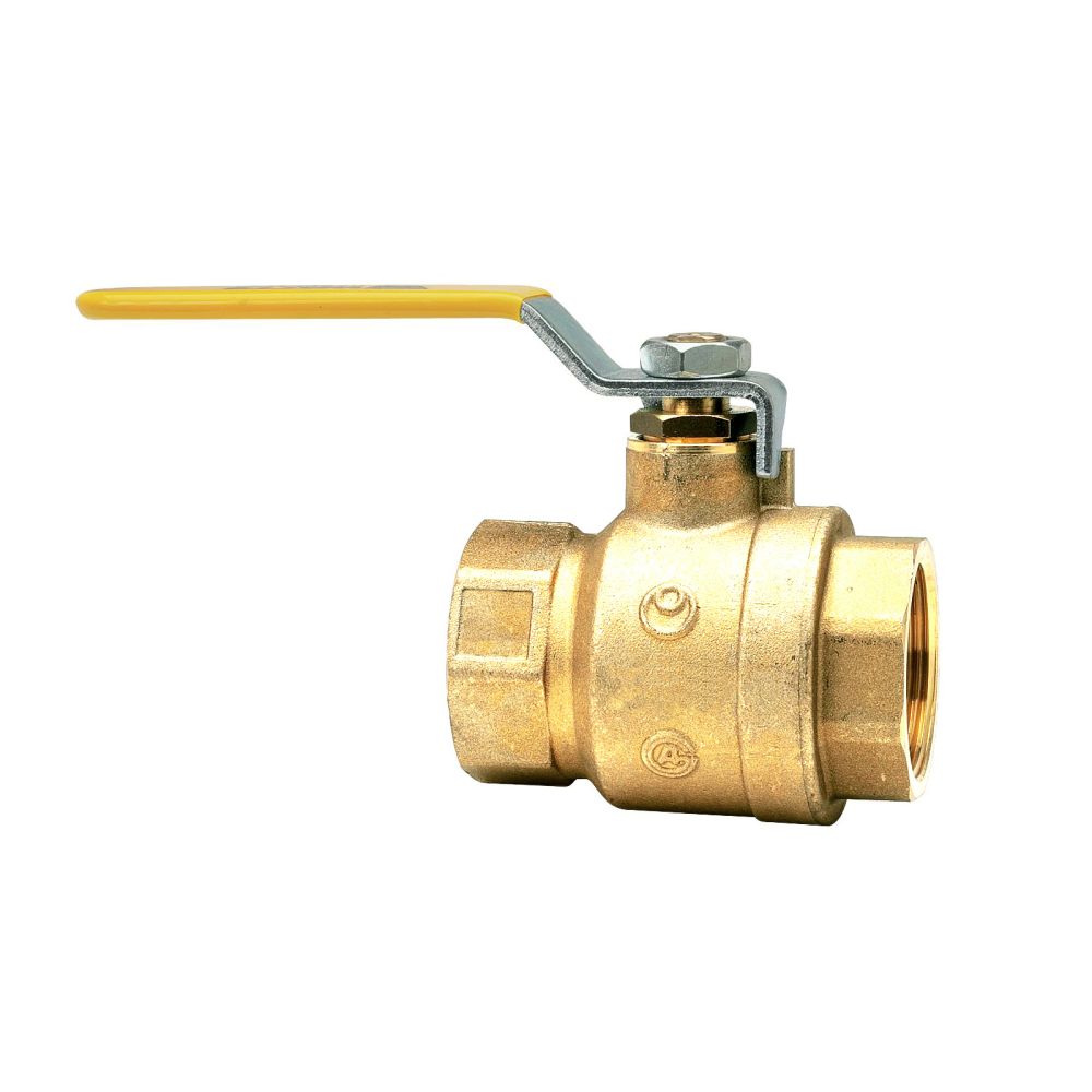 1/2" Threaded Foreign Ball Valve, Brass - FIP
