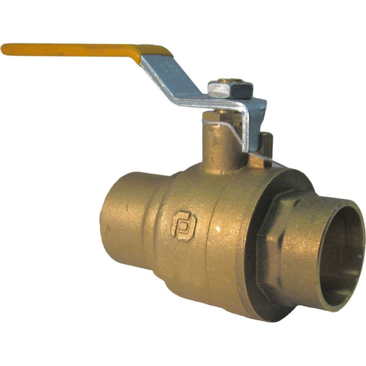 1/2" Sweat Foreign Ball Valve, Brass - Copper Sweat