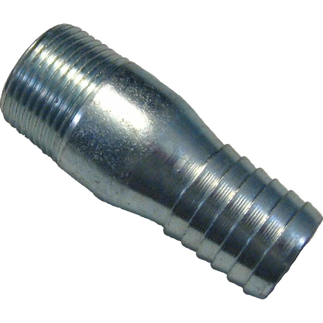 Galvanized 2" Male Poly Insert Adapter