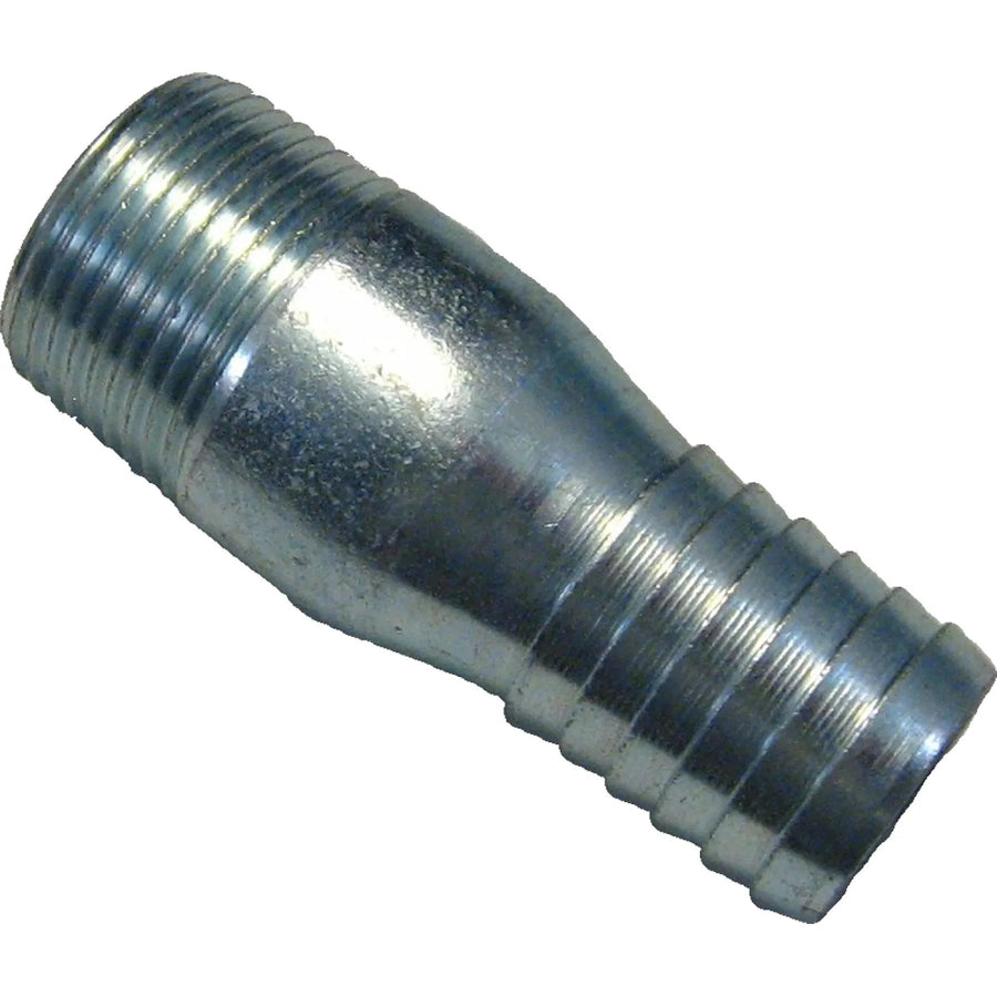 Galvanized 2" Male Poly Insert Adapter