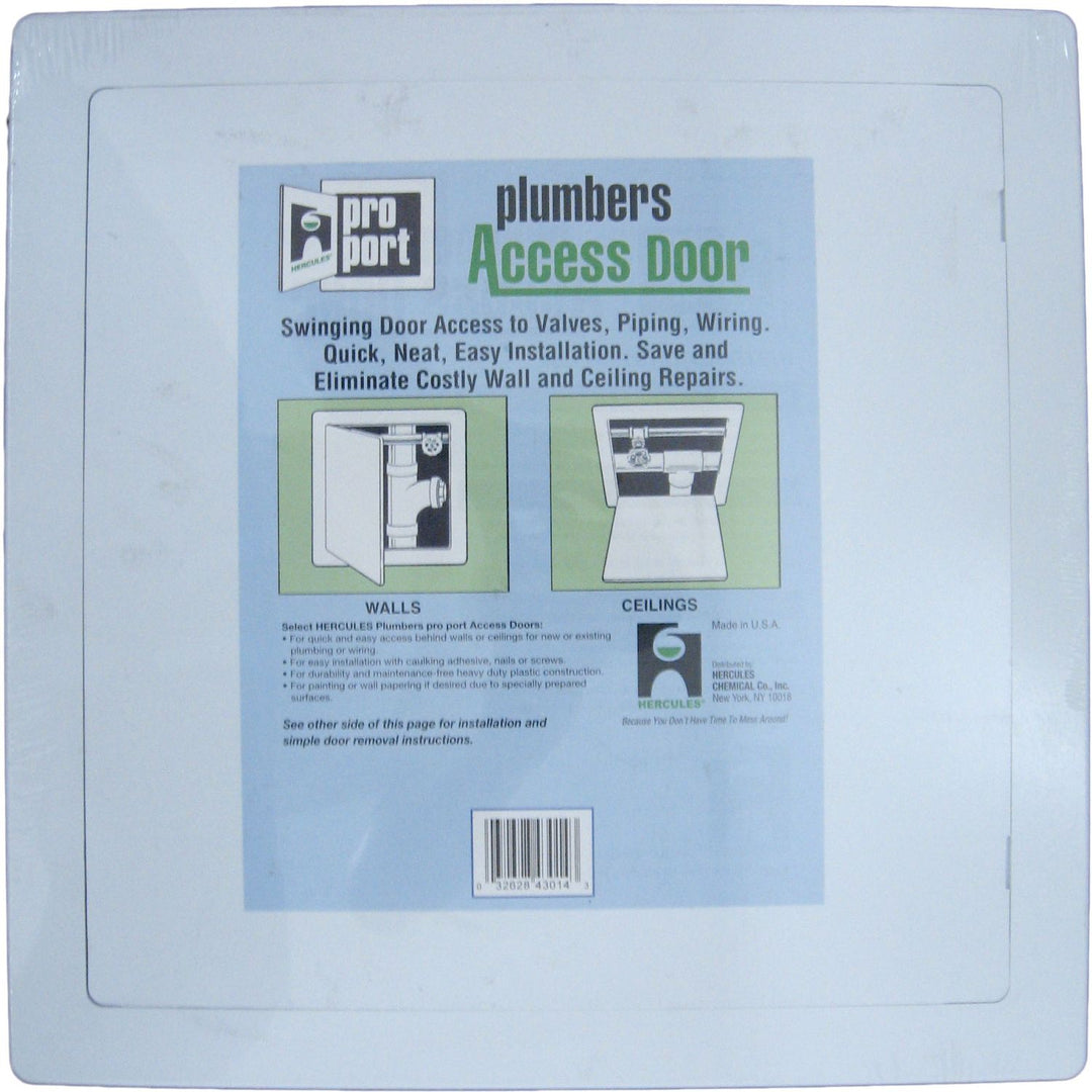 Hercules 43014 14"x14" Plastic Plumbers Access Door