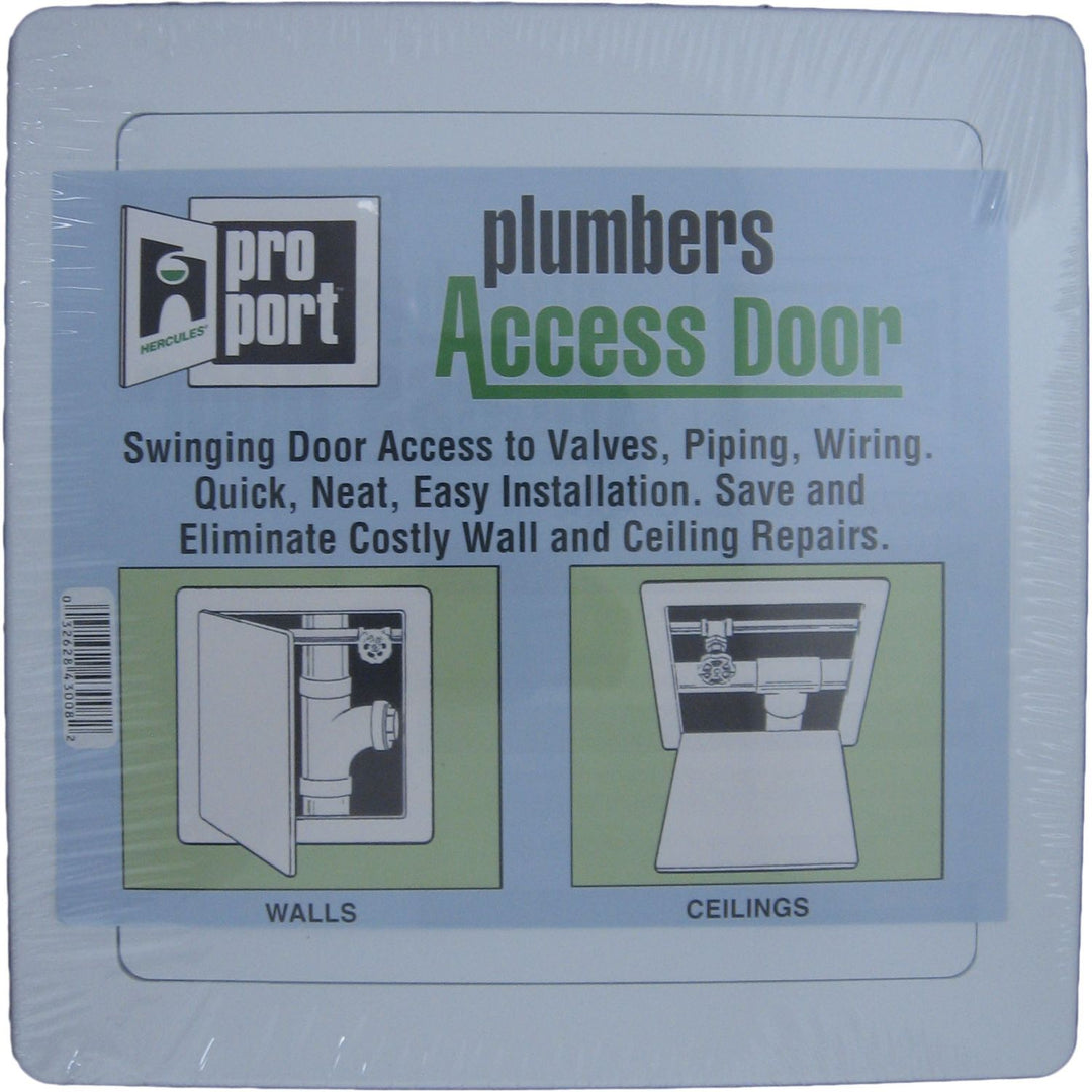 Hercules 43008 8"x8" Plastic Plumbers Access Door