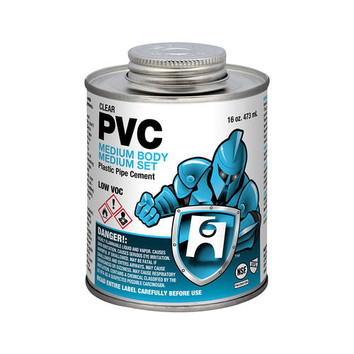 1/2 Pint PVC Clear Cement
