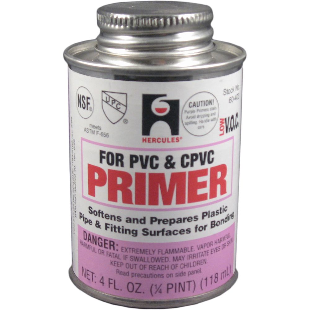 1/4 Pint PVC Purple Primer