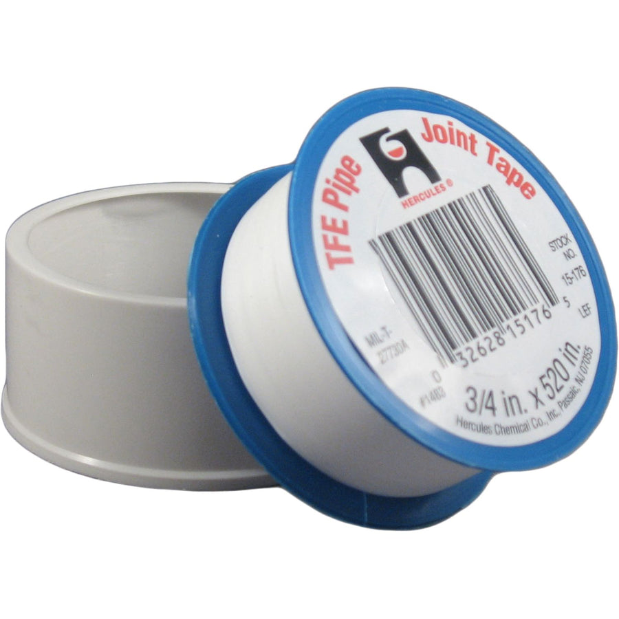 3/4" x 520" Teflon Tape, White Pipe Thread