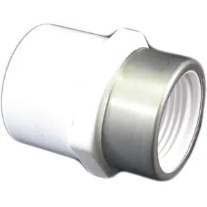 Schedule 80 PVC 3/4" Stainless Steel Female Adapter