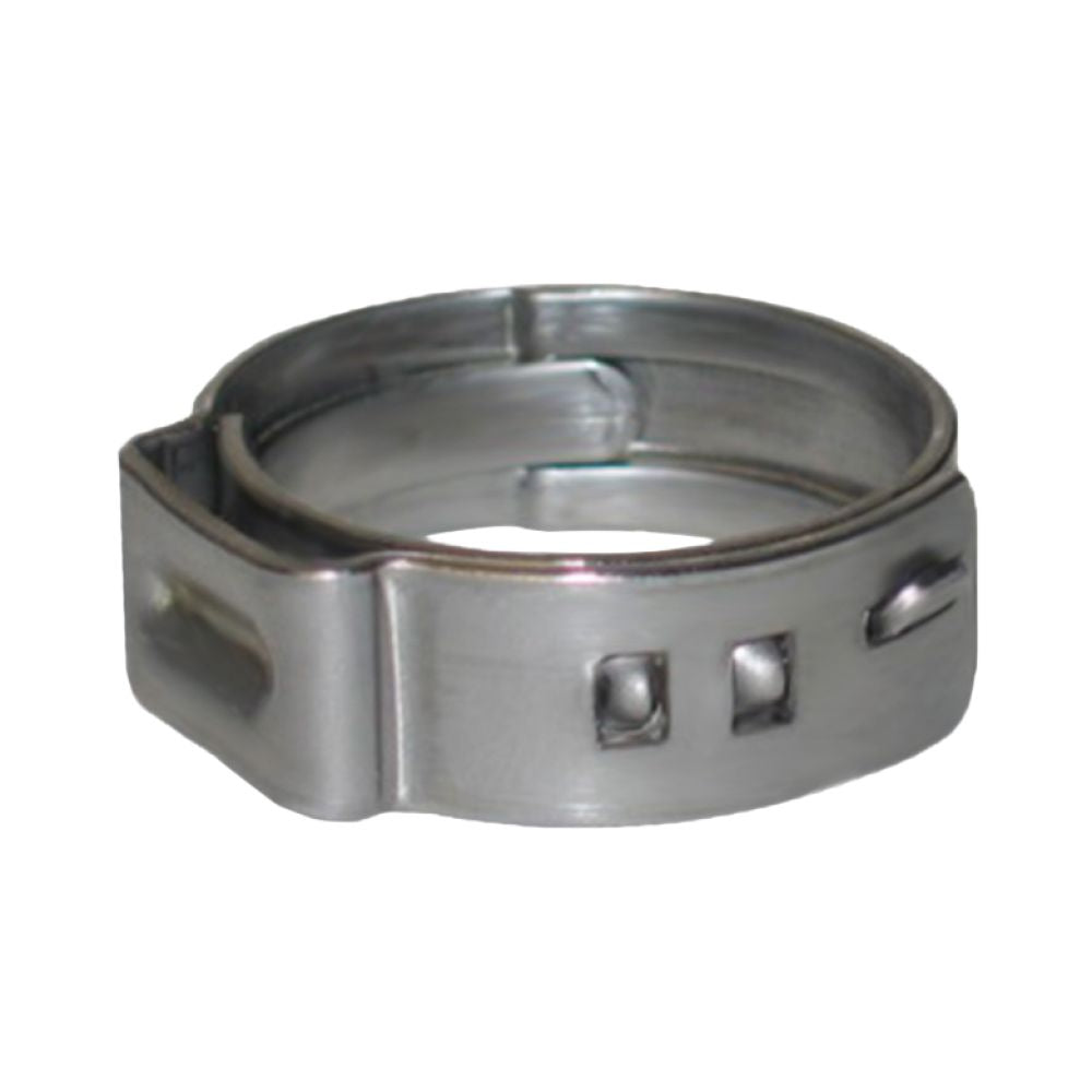 3/4" Ring Clamp, Stainless Steel - Crimp