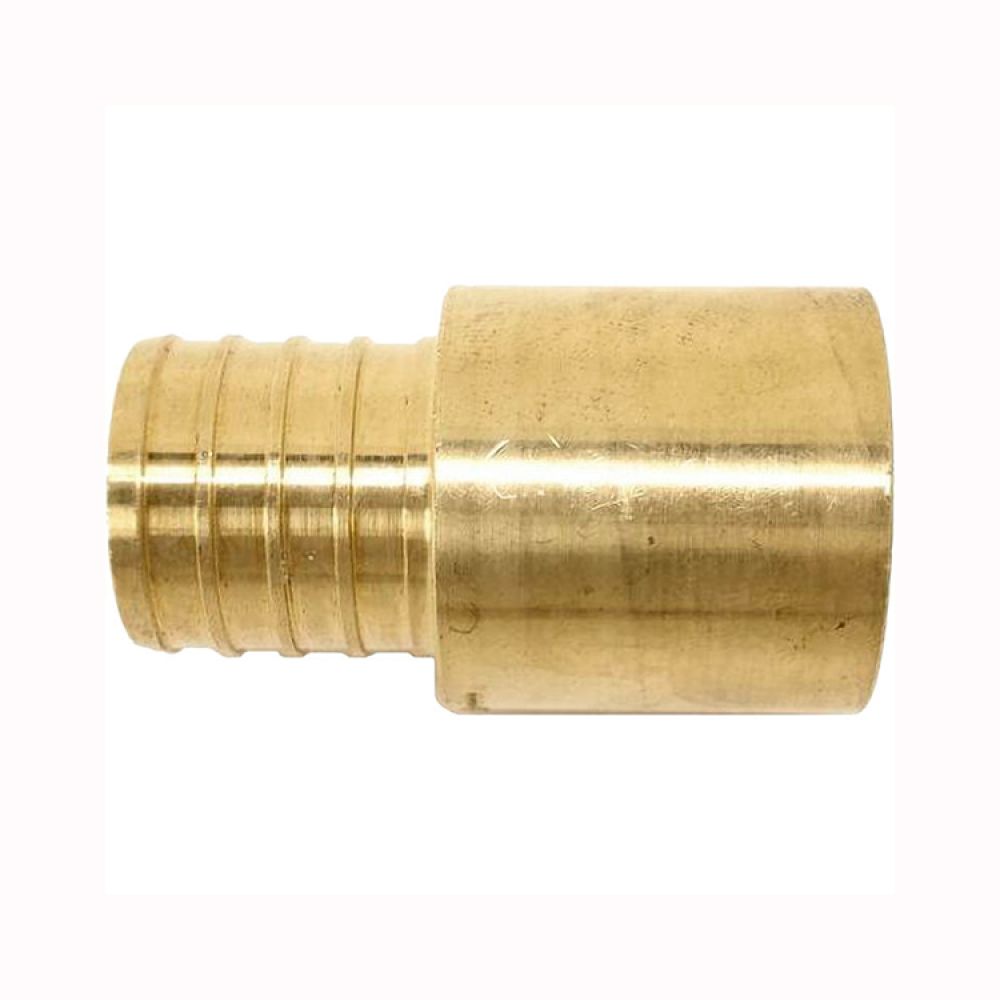 3/4" PEX Female Adapter, Brass - Crimp x Female Sweat