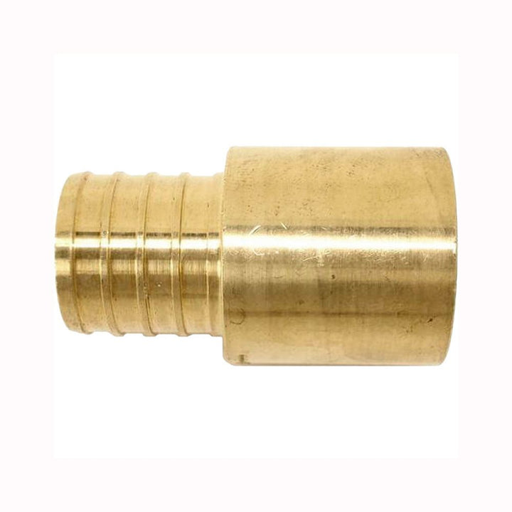 3/4" PEX Female Adapter, Brass - Crimp x Female Sweat