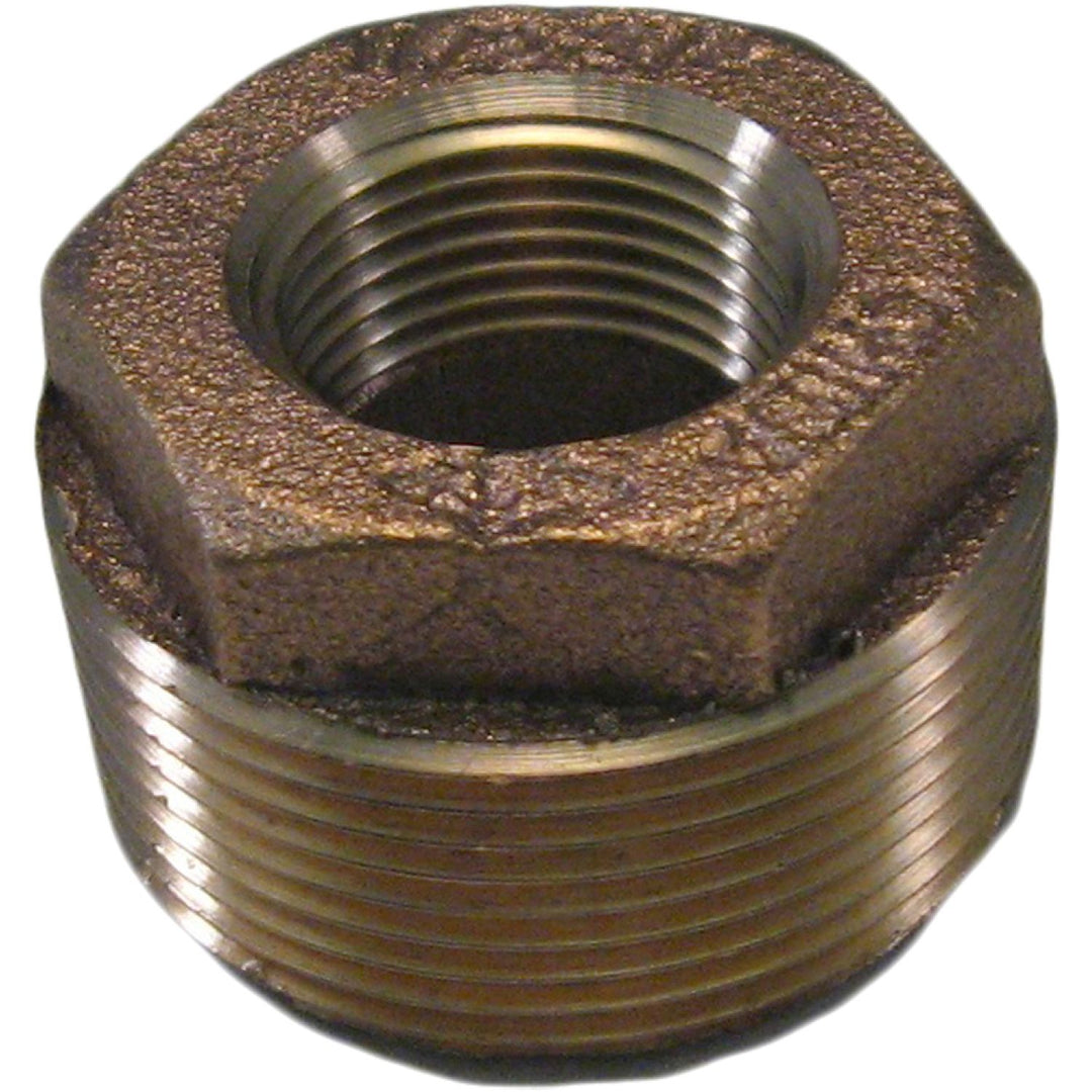 1/2" x 1/4" Brass Bushing