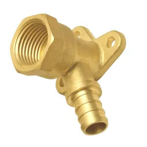 1/2" PEX Drop Ear Elbow - Brass