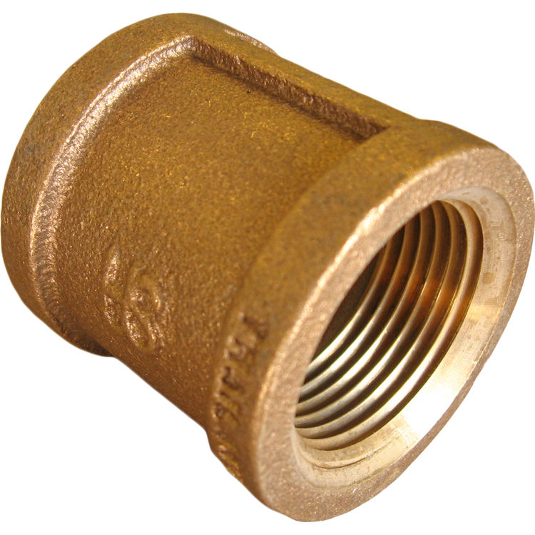 Brass 1/2" Coupling