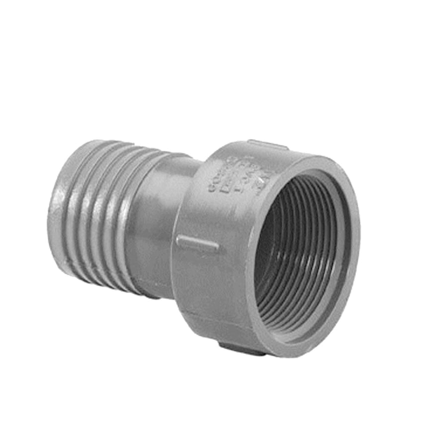 PETFE34 3/4" POLY INSERT FEMALE ADAPTER FIPxBARB