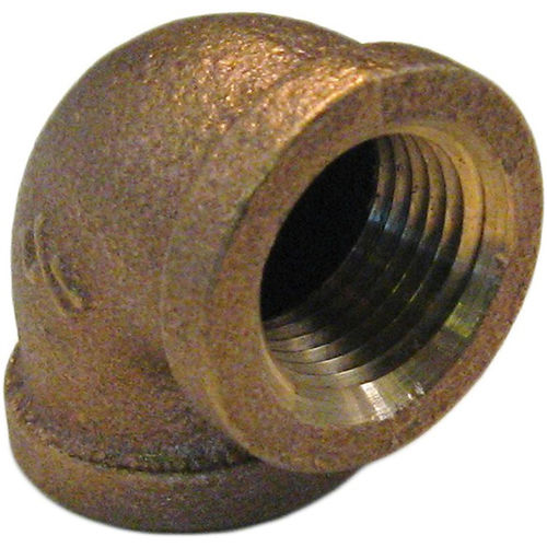 1/2" Brass Elbow 90 Degree