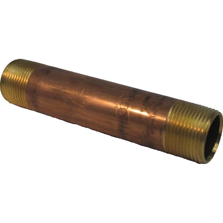 1in x 6in Brass Nipple