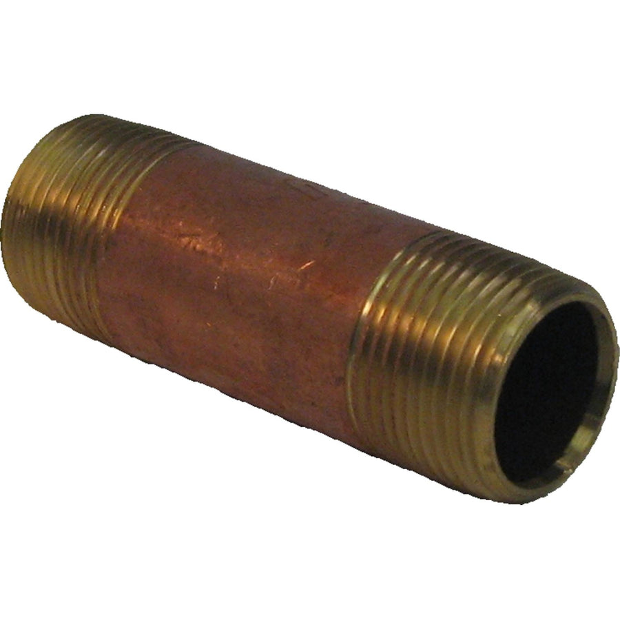 3/4in x 3in Brass Nipple