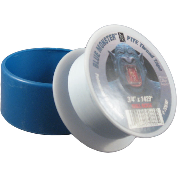 Millrose 70886 Blue Monster 3/4" x 1429" Teflon Tape- Blue