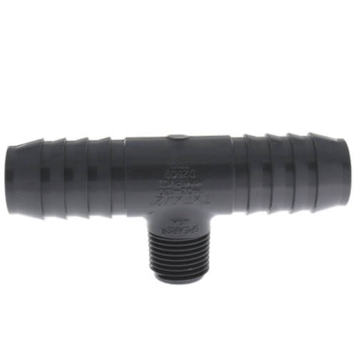 Spears 1402-130 PVC Red Insert Tee (1" x 1" x 1/2" Fipt)