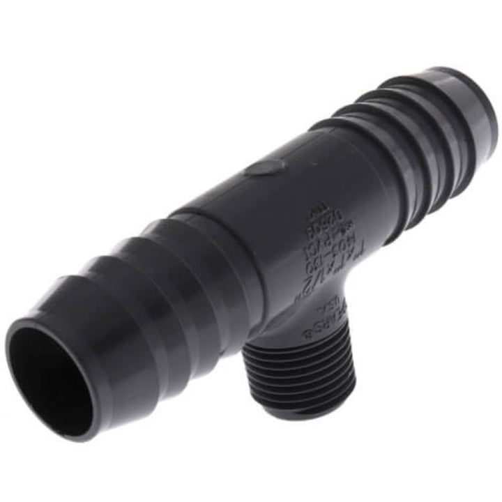 Spears 1402-130 PVC Red Insert Tee (1" x 1" x 1/2" Fipt)