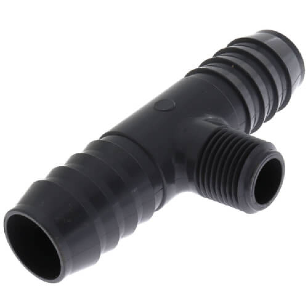 Spears 1402-130 PVC Red Insert Tee (1" x 1" x 1/2" Fipt)