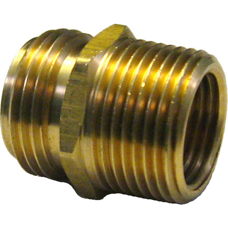 3/4" x 3/4" x 1/2" Garden Hose Thread x Mip-Fip