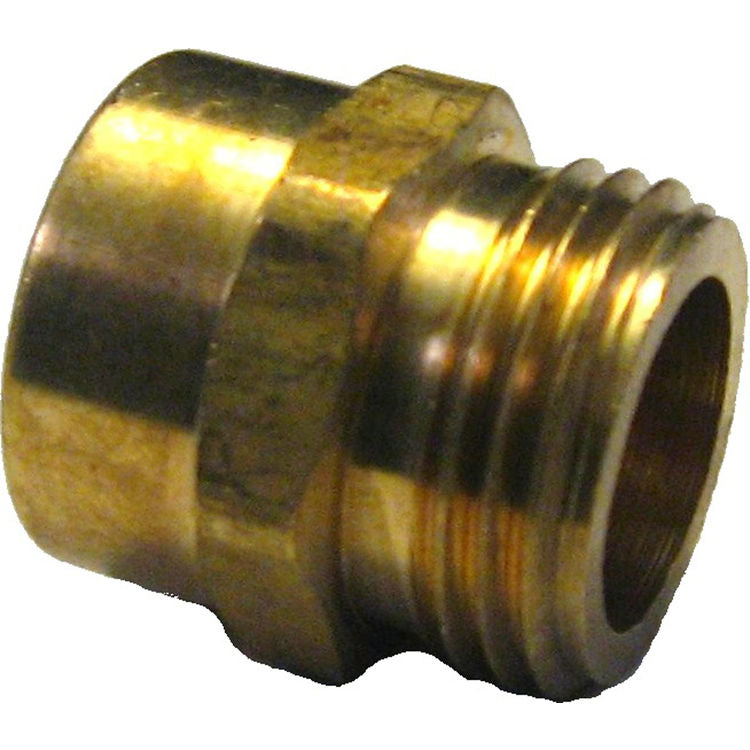 3/4" x 3/4" Male Garden Hose Thread x FIP Adapter