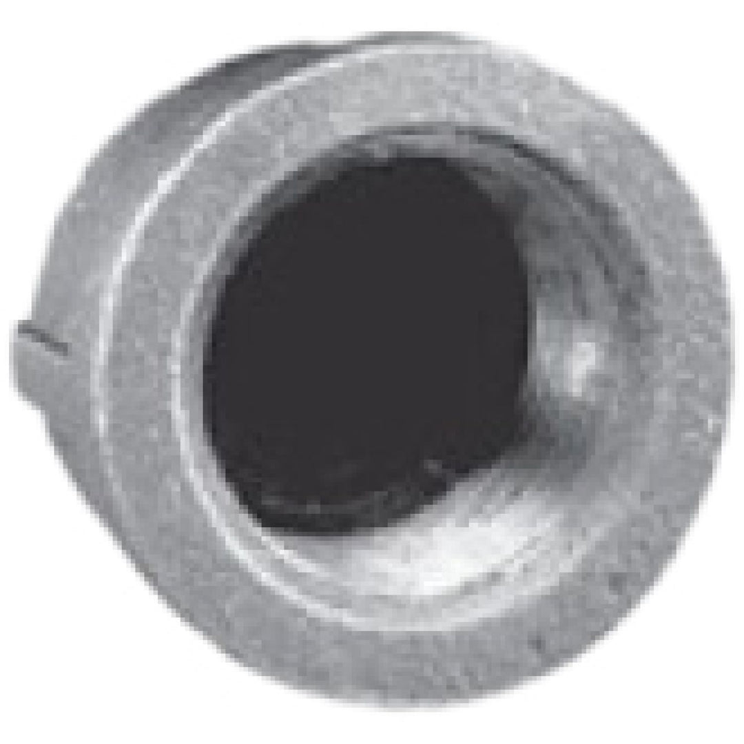 1/8" Black Malleable Iron Cap