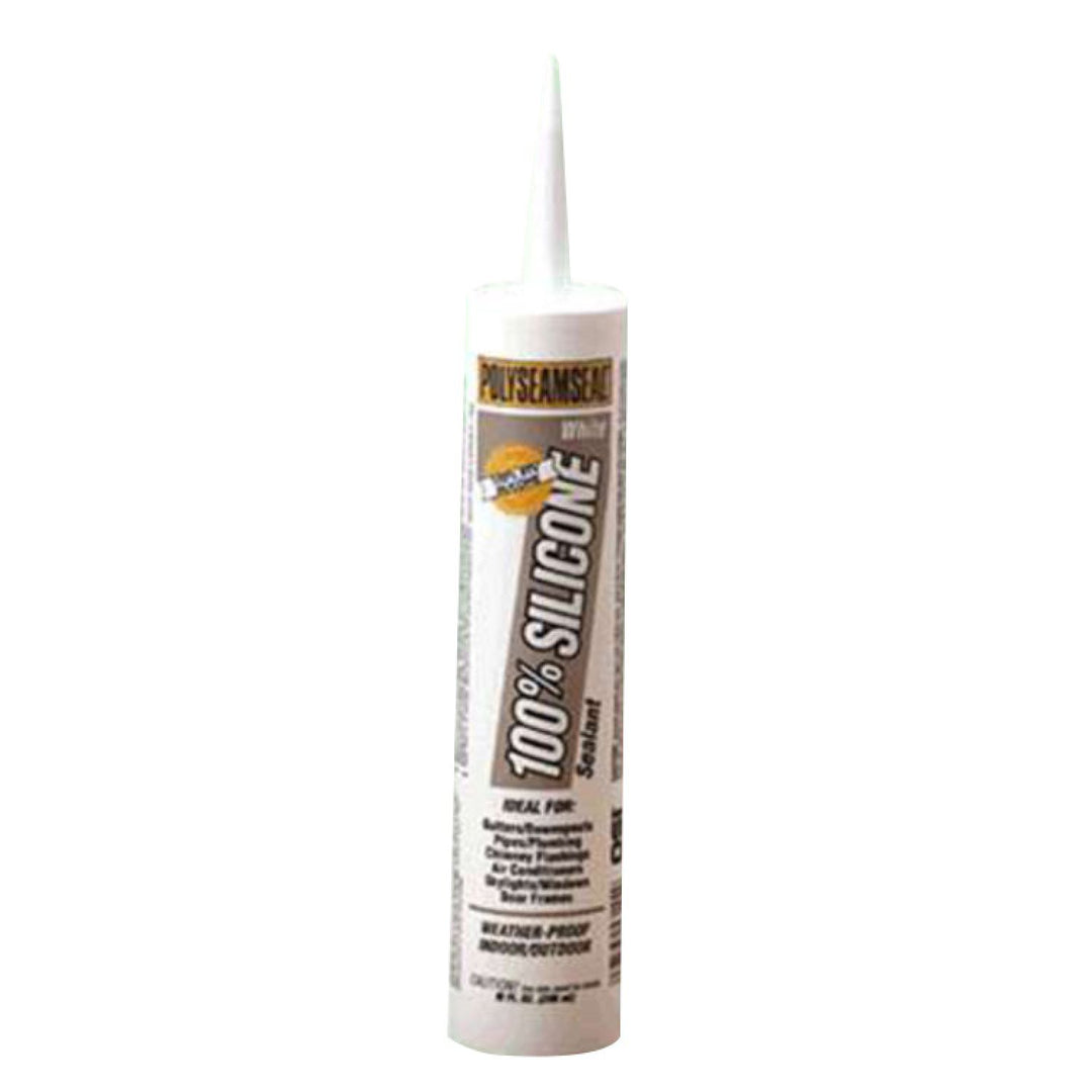 100% Silicone Caulk Clear 10 Ounce