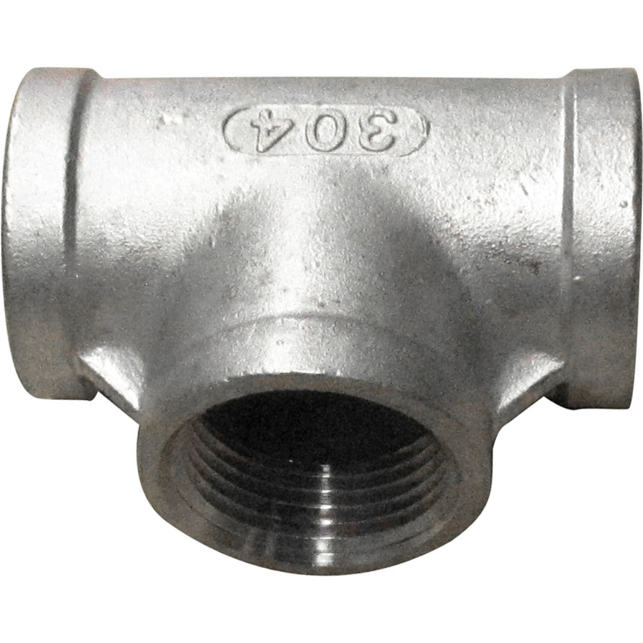 SS304T1 1" 304 STAINLESS STEEL TEE