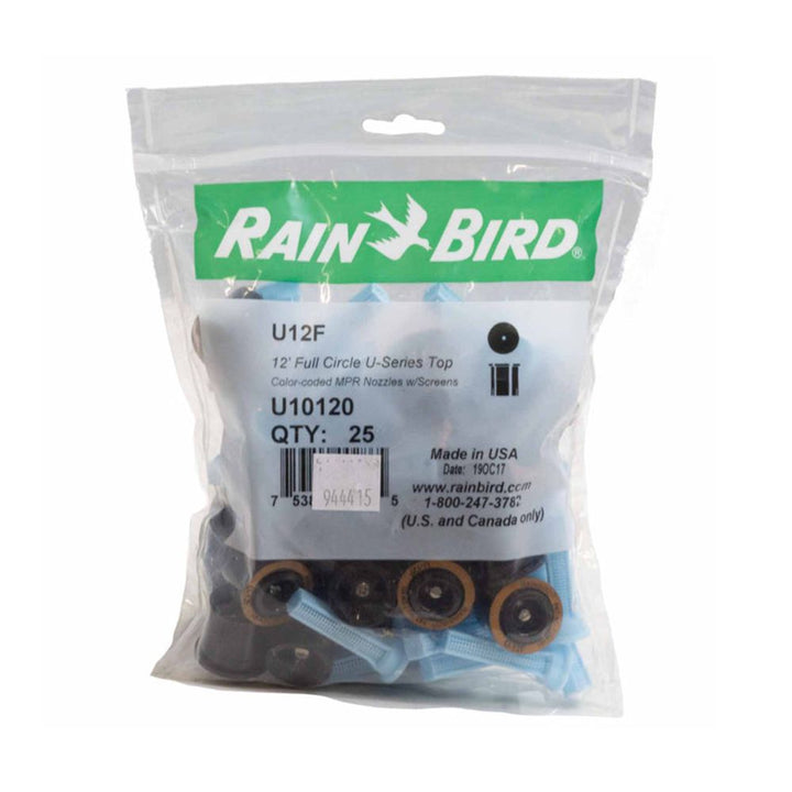Rain Bird U-Series 12' Quarter-Circle Spray Nozzle, 90-Degree Radius - U12Q