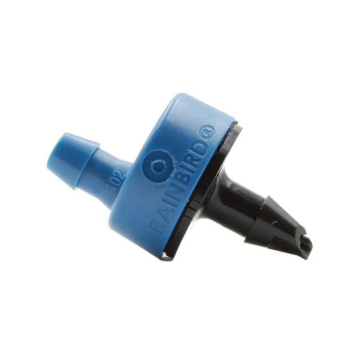 Rainbird Pressure-Compensating Xeri-Bug Emitter, Barb Inlet, Blue, 0.5 GPH - XB05PC