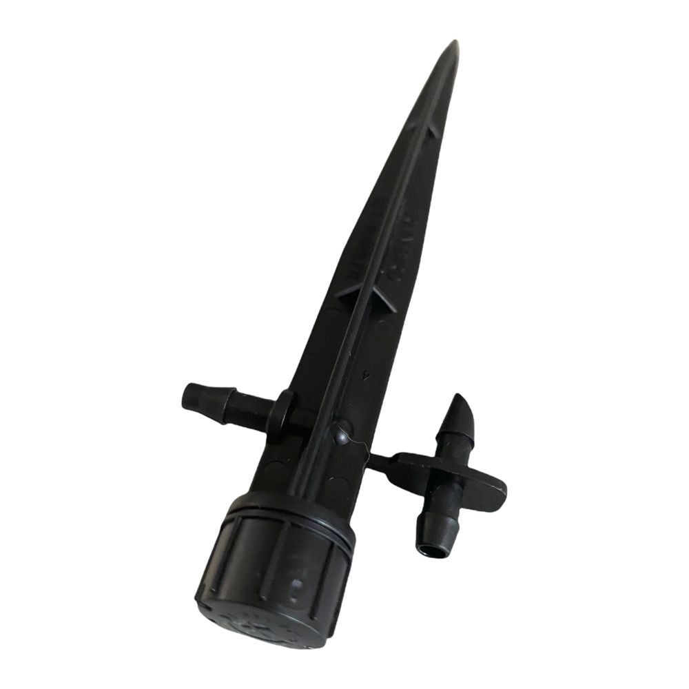 Rain Bird Xeri-Bubbler Half-Circle Stream Bubbler with 5" Spike and Barb x Barb Coupler - SXB-180-SPYK (X64049)