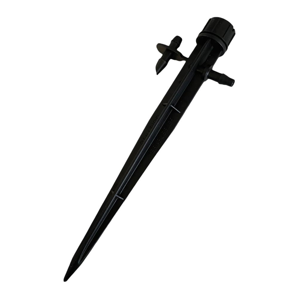 Rain Bird Xeri-Bubbler Half-Circle Stream Bubbler with 5" Spike and Barb x Barb Coupler - SXB-180-SPYK (X64049)