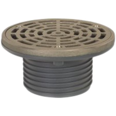 Sioux Finishline 832-3HNR Drain Top Round Nickel Bronze